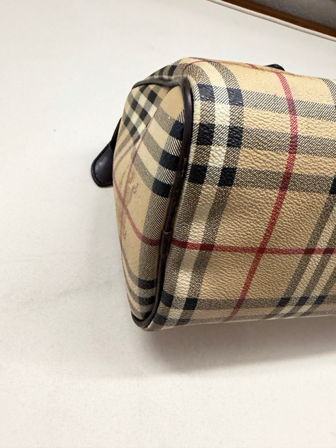 Burberry Boston Bowler Chester Haymarket Check Tote