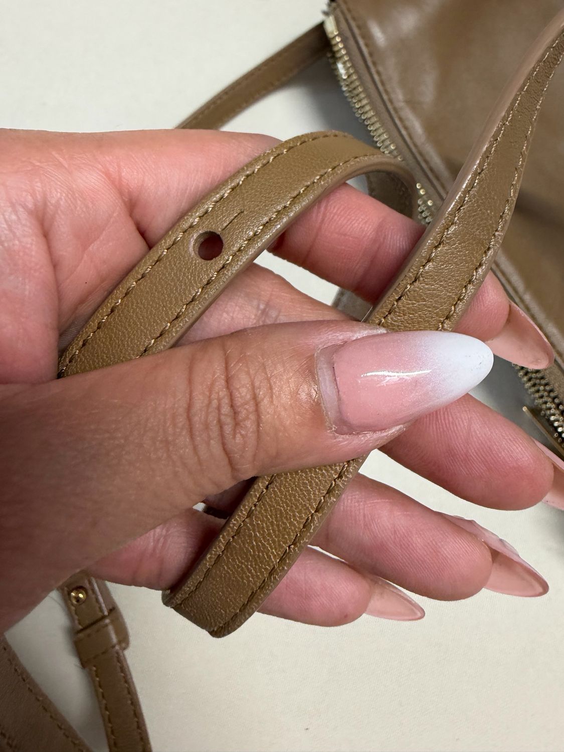 Celine Trio Lambskin Crossbody Messenger Sling