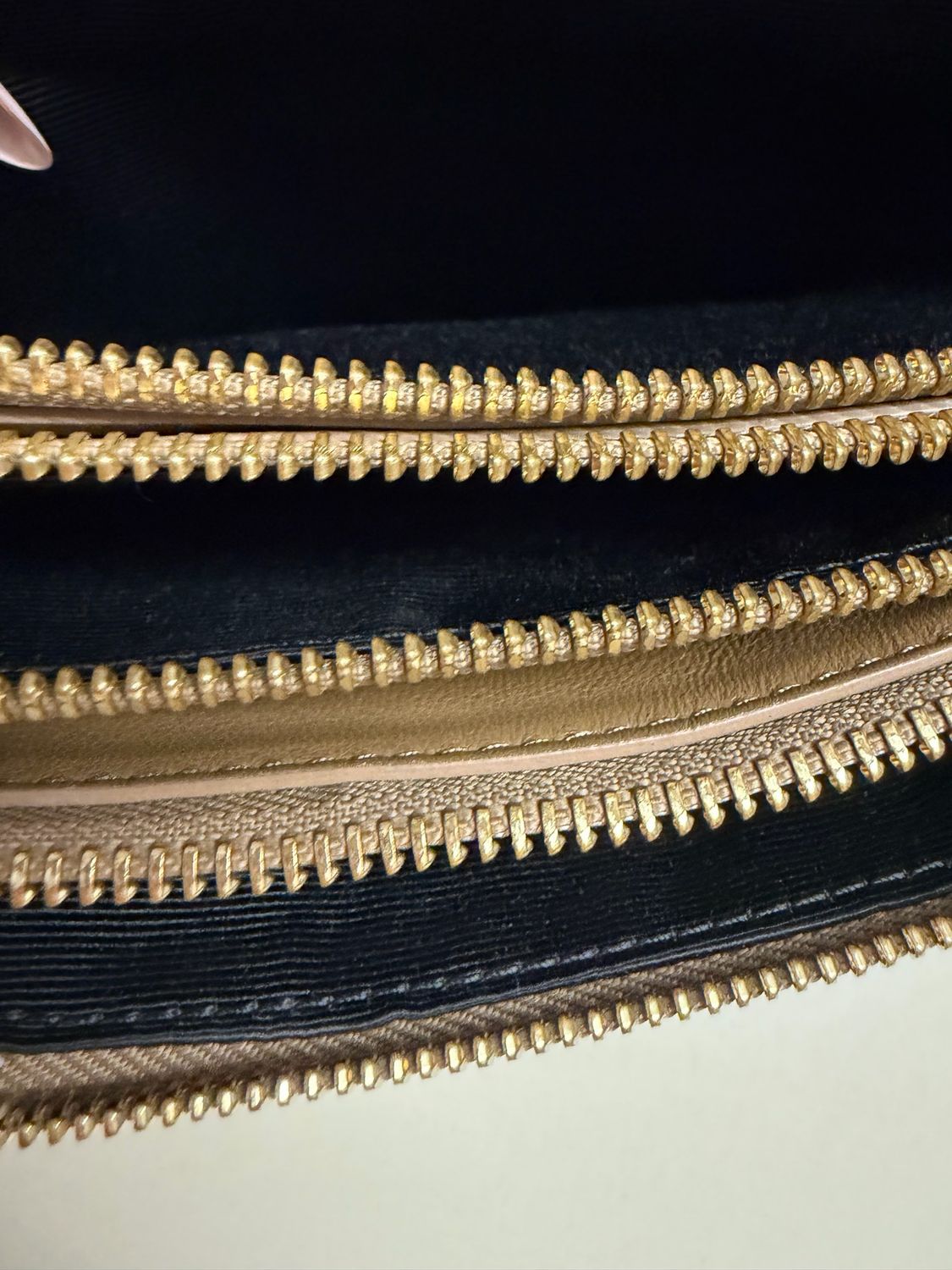 Celine Trio Lambskin Crossbody Messenger Sling