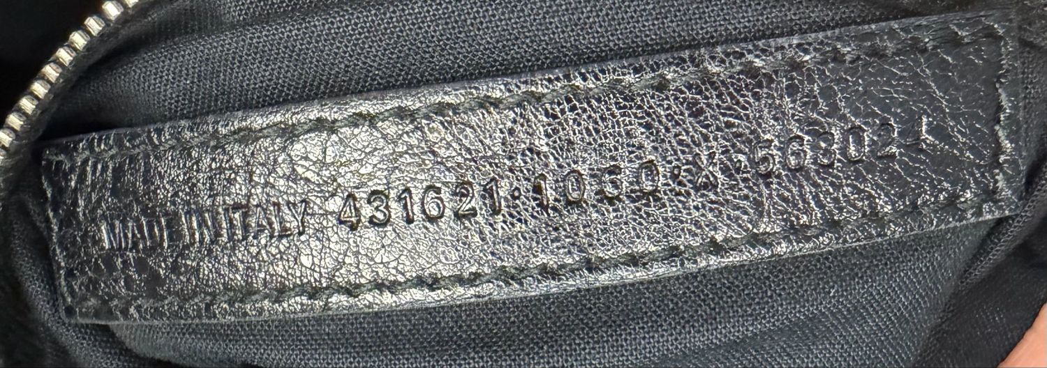 Balenciaga City Classic Mini Sling Crossbody in Black