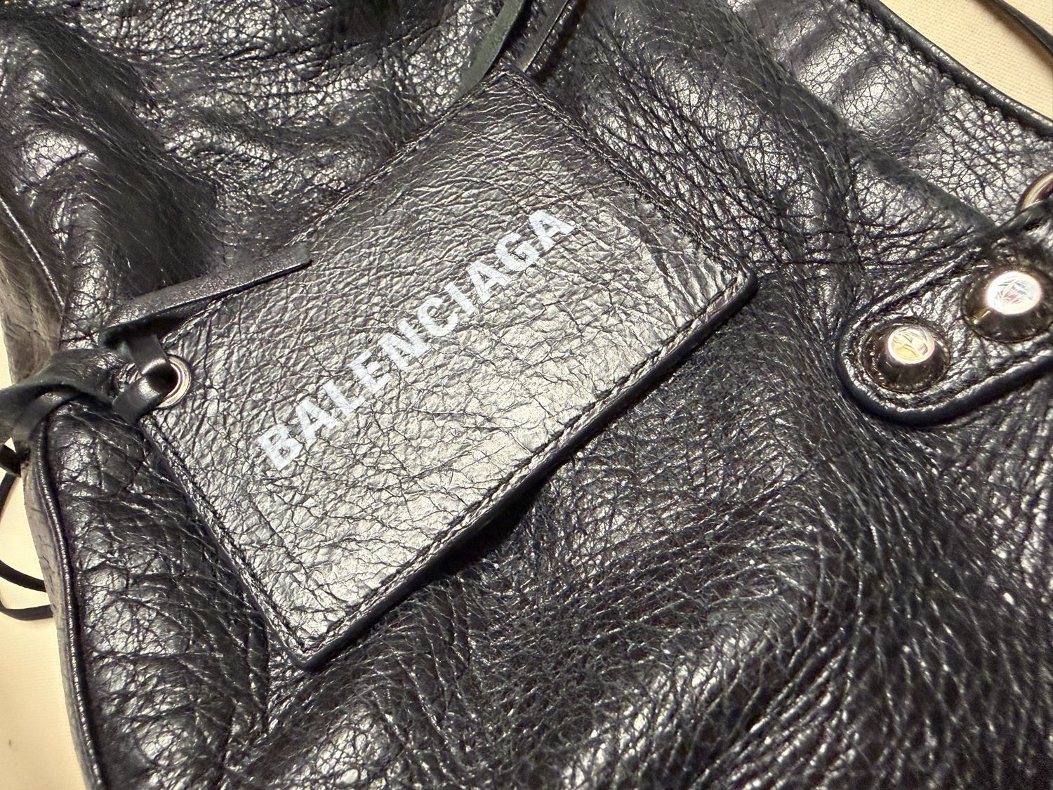 Balenciaga City Classic Mini Sling Crossbody in Black