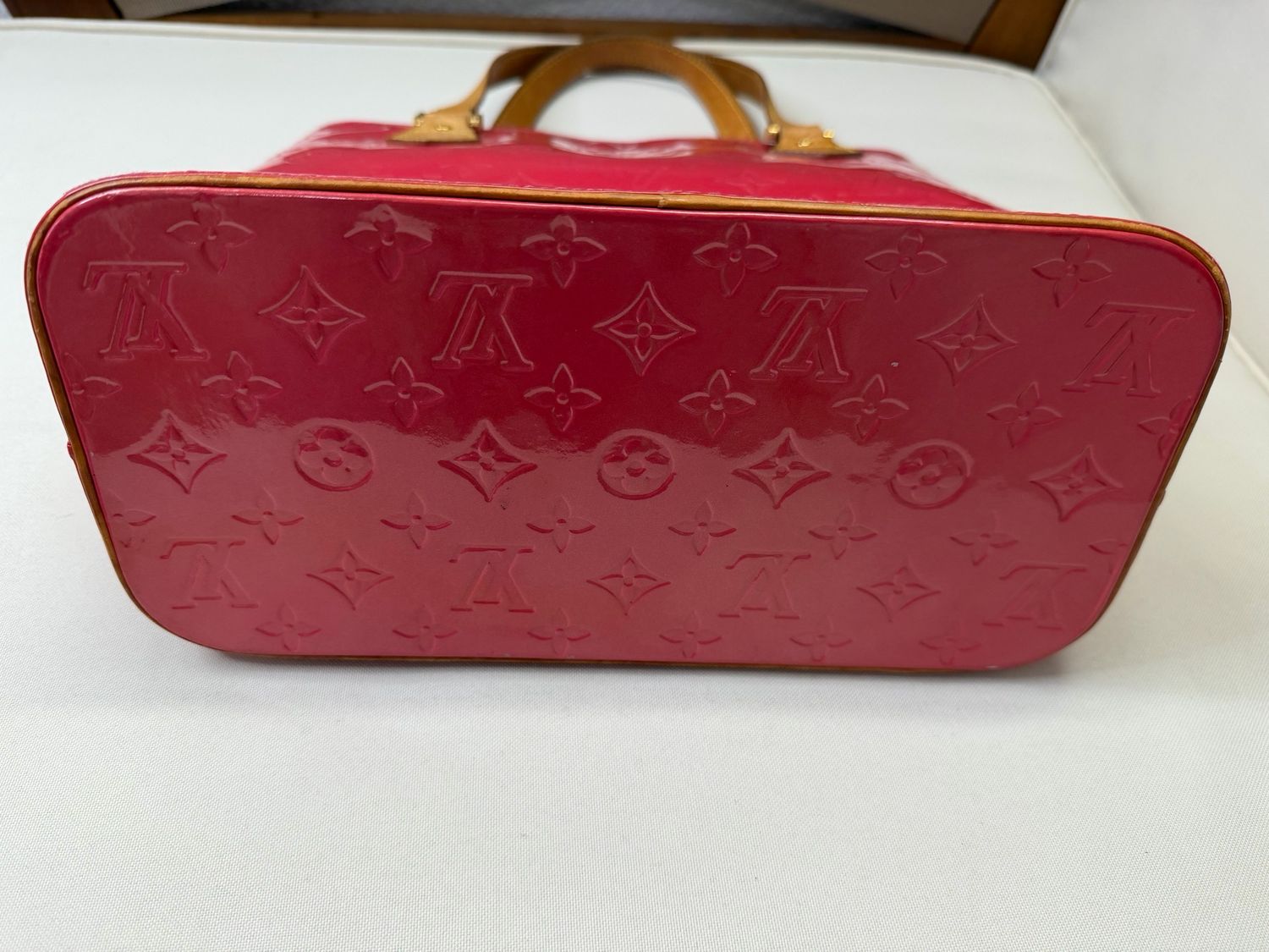 Louis Vuitton Monogram Vernis Tote Houston Shoulder Bag