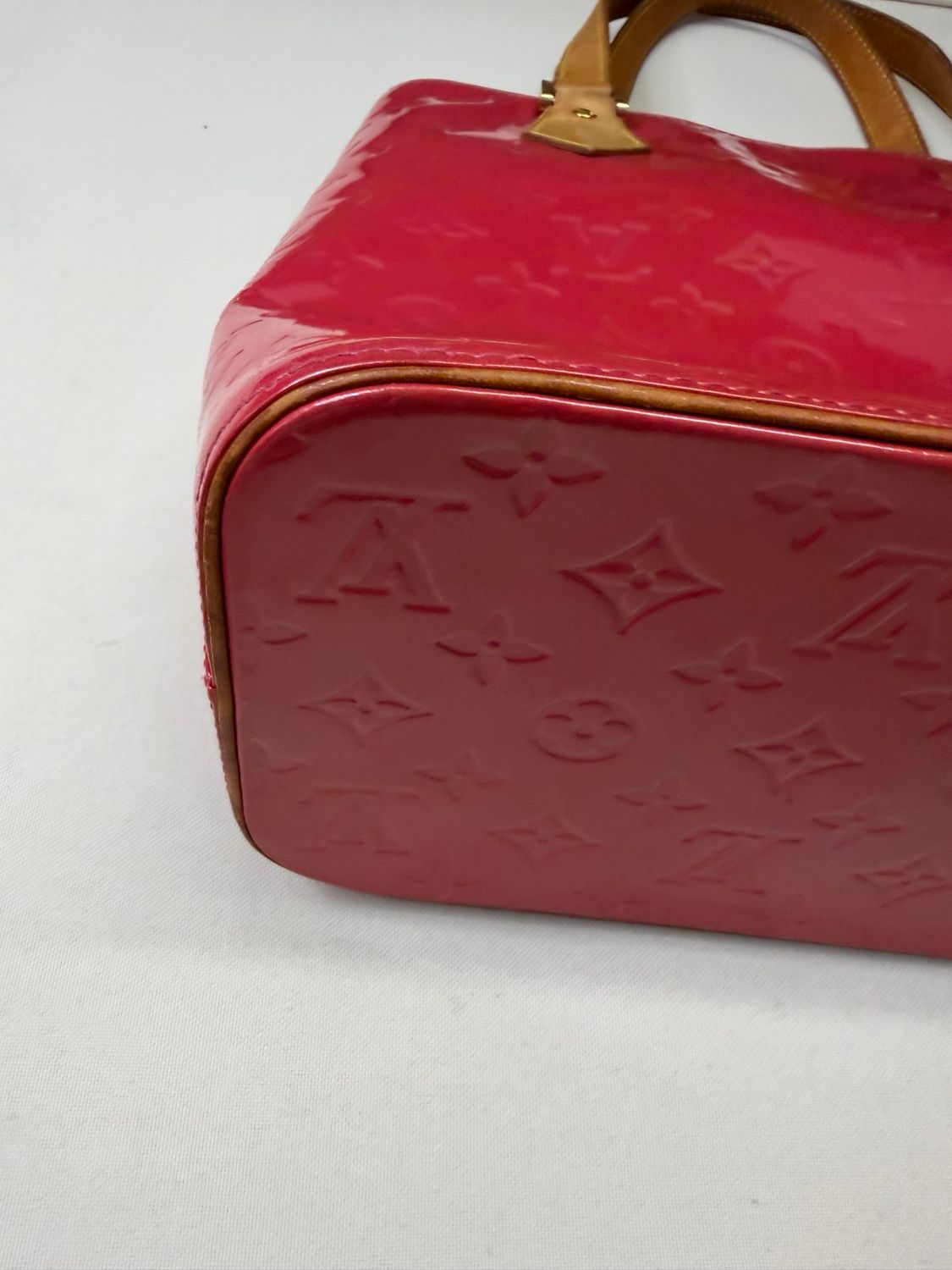 Louis Vuitton Monogram Vernis Tote Houston Shoulder Bag