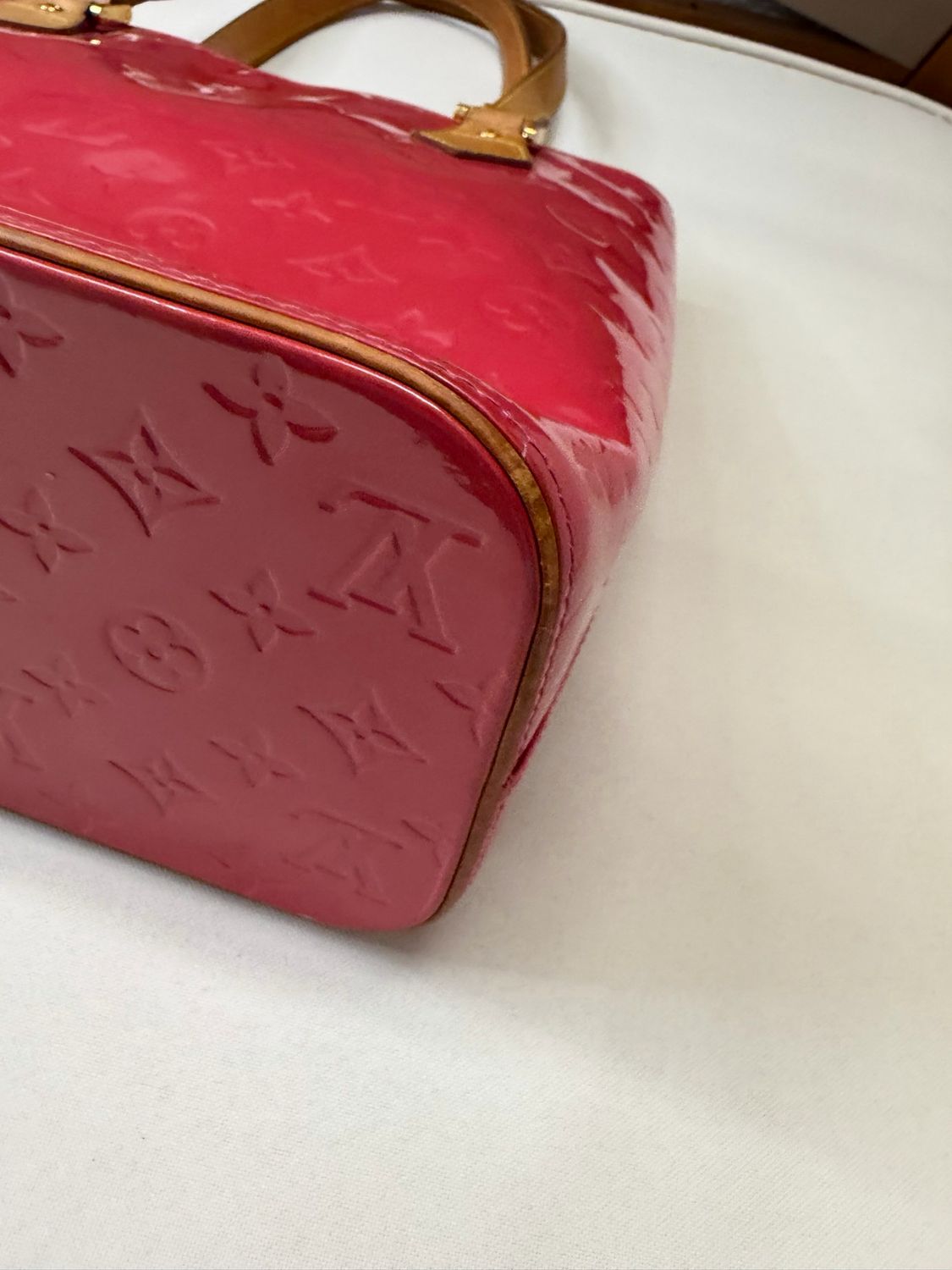 Louis Vuitton Monogram Vernis Tote Houston Shoulder Bag