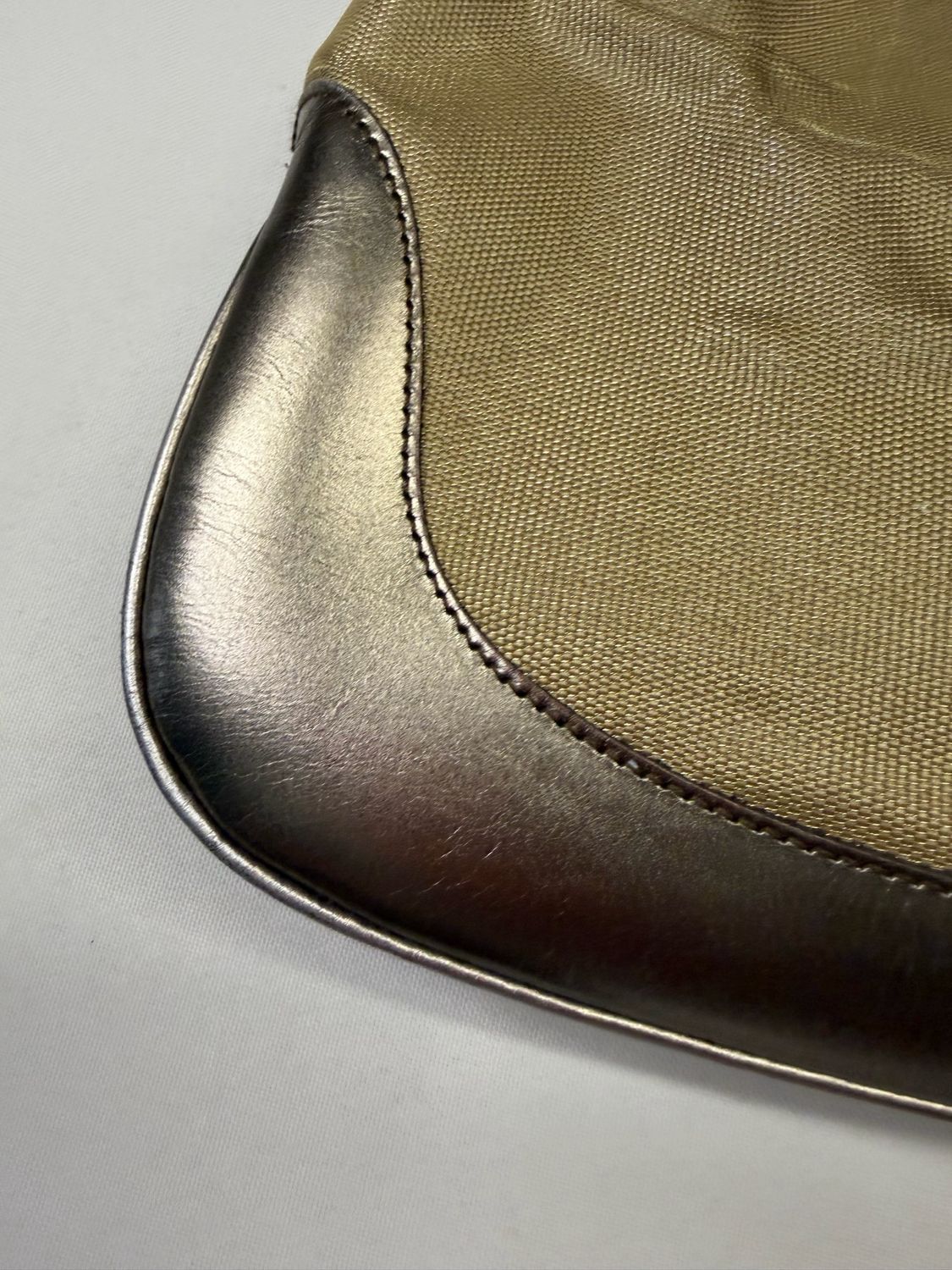 Gucci Jackie Metallic Hobo Web Shoulder Bag