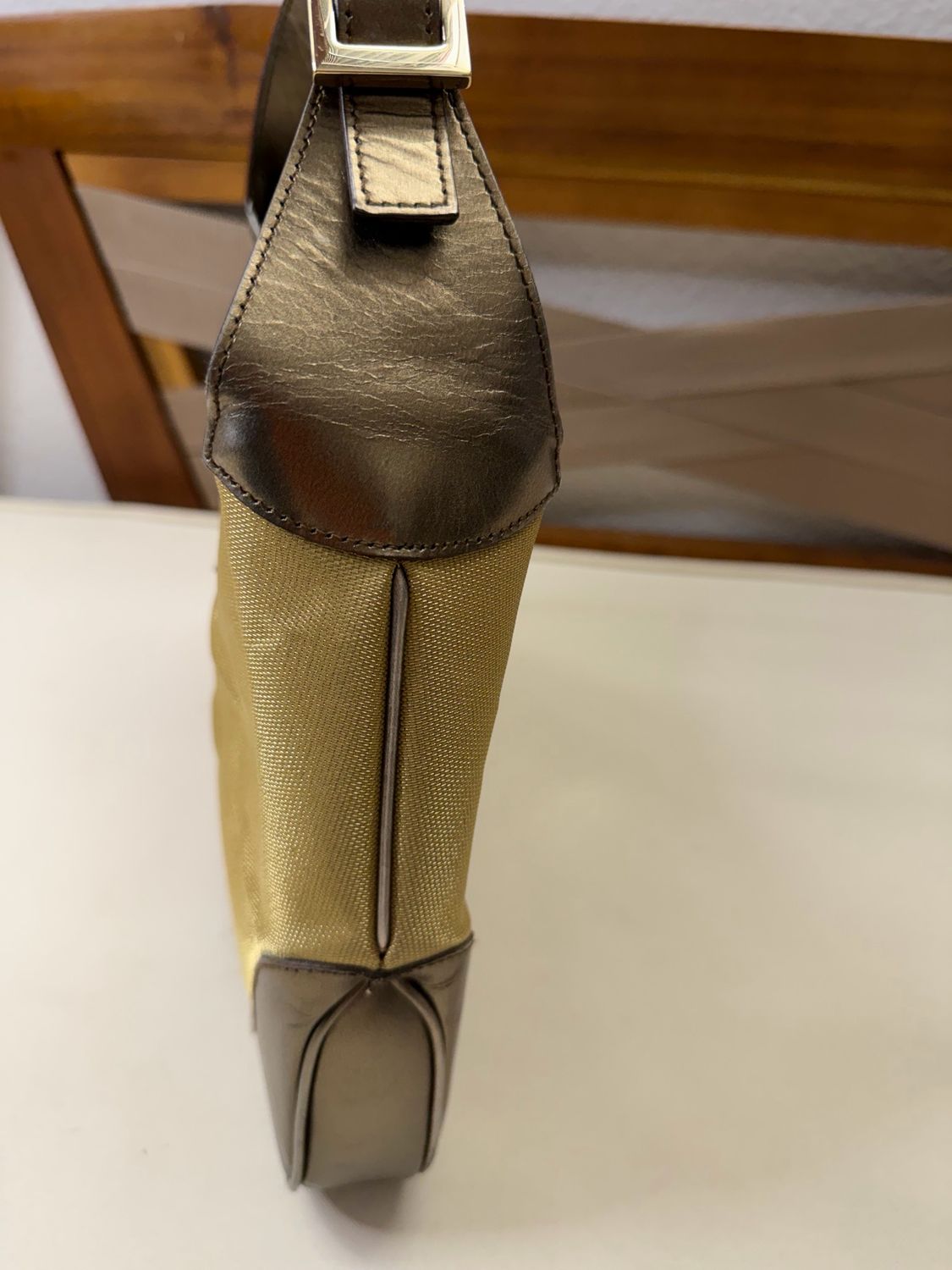 Gucci Jackie Metallic Hobo Web Shoulder Bag