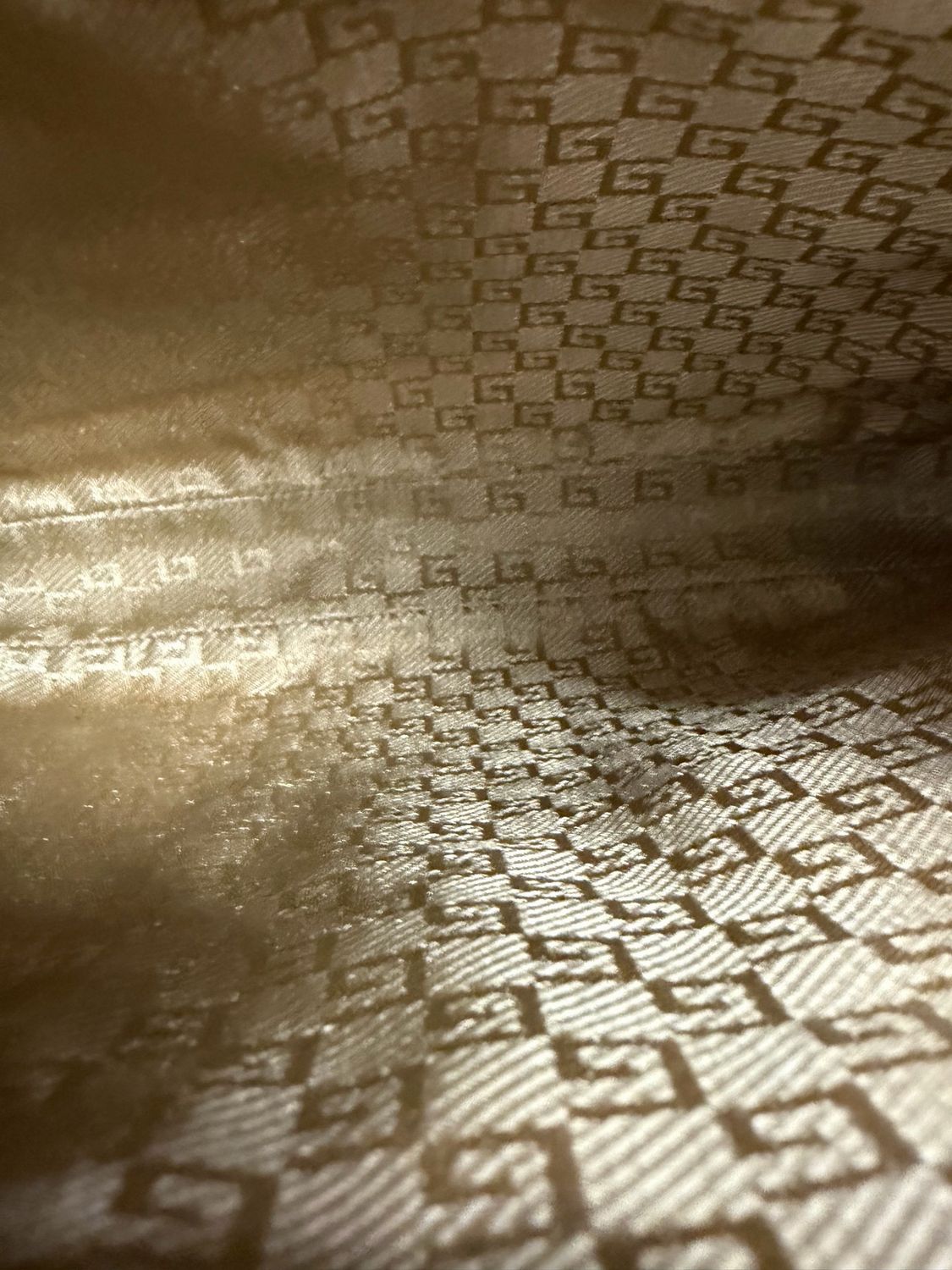 Gucci Jackie Metallic Hobo Web Shoulder Bag