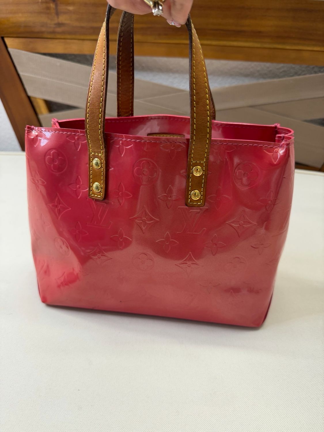 Louis Vuitton Monogram Vernis Reade Pm