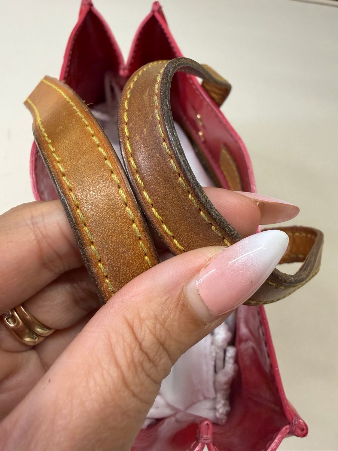 Louis Vuitton Monogram Vernis Reade Pm