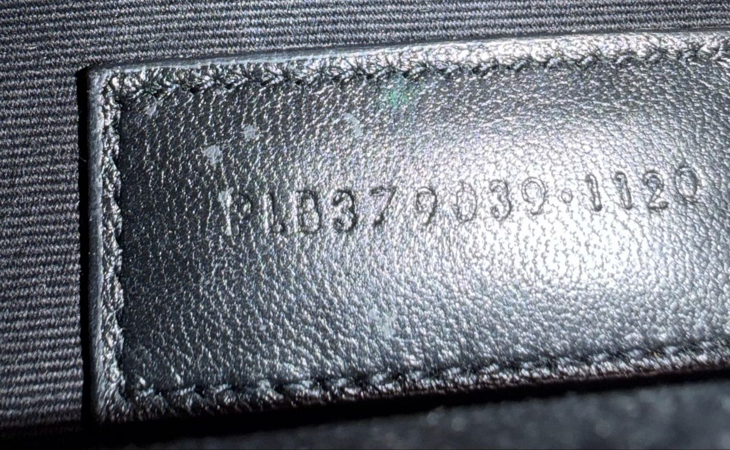 Yves Saint Laurent New Jolie Matelasse Chwvron Clutch Pouch Quilted in Black