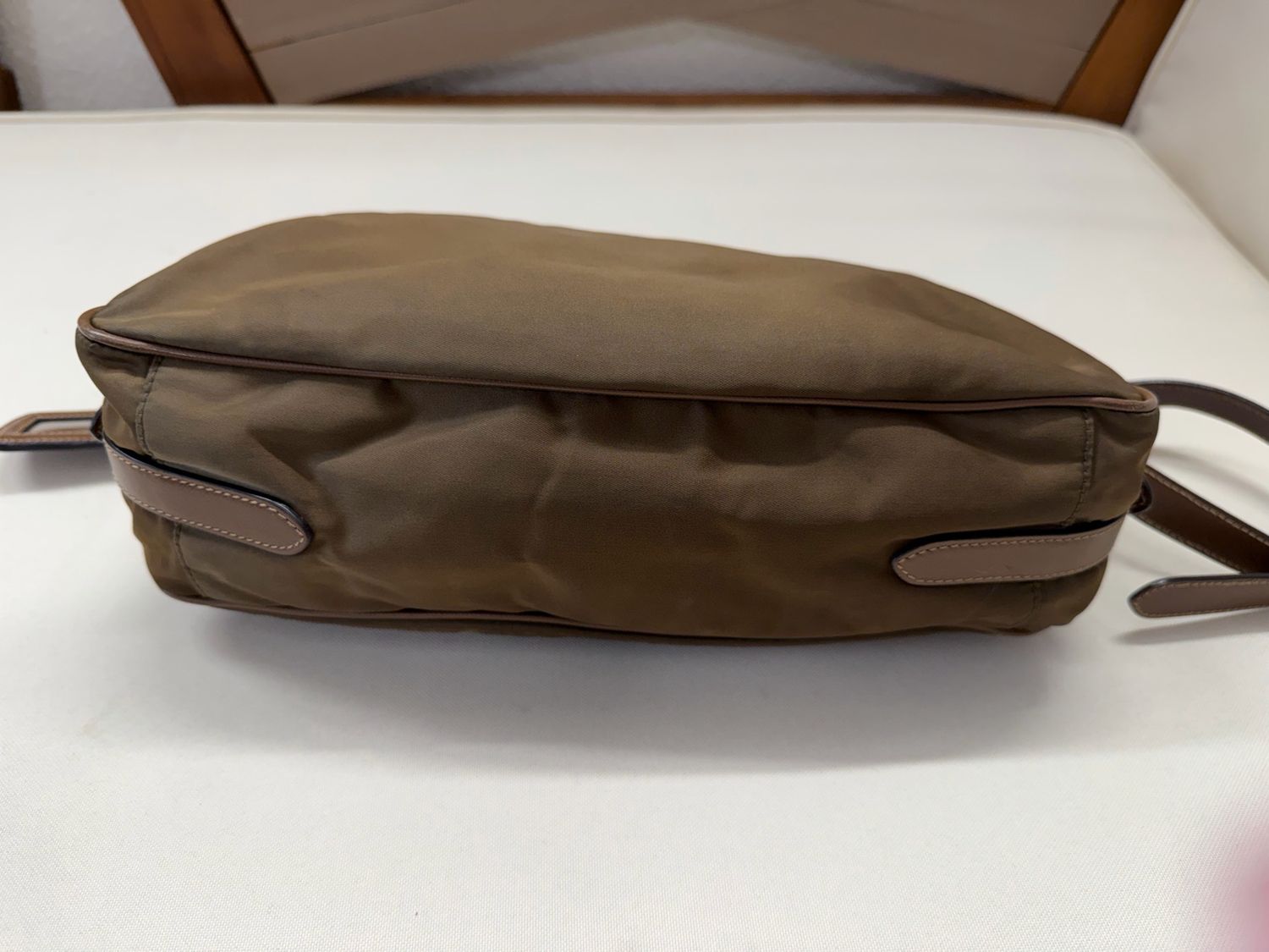 Prada Jacquard Nylon Tesutto Saffiano Hobo Shoulder