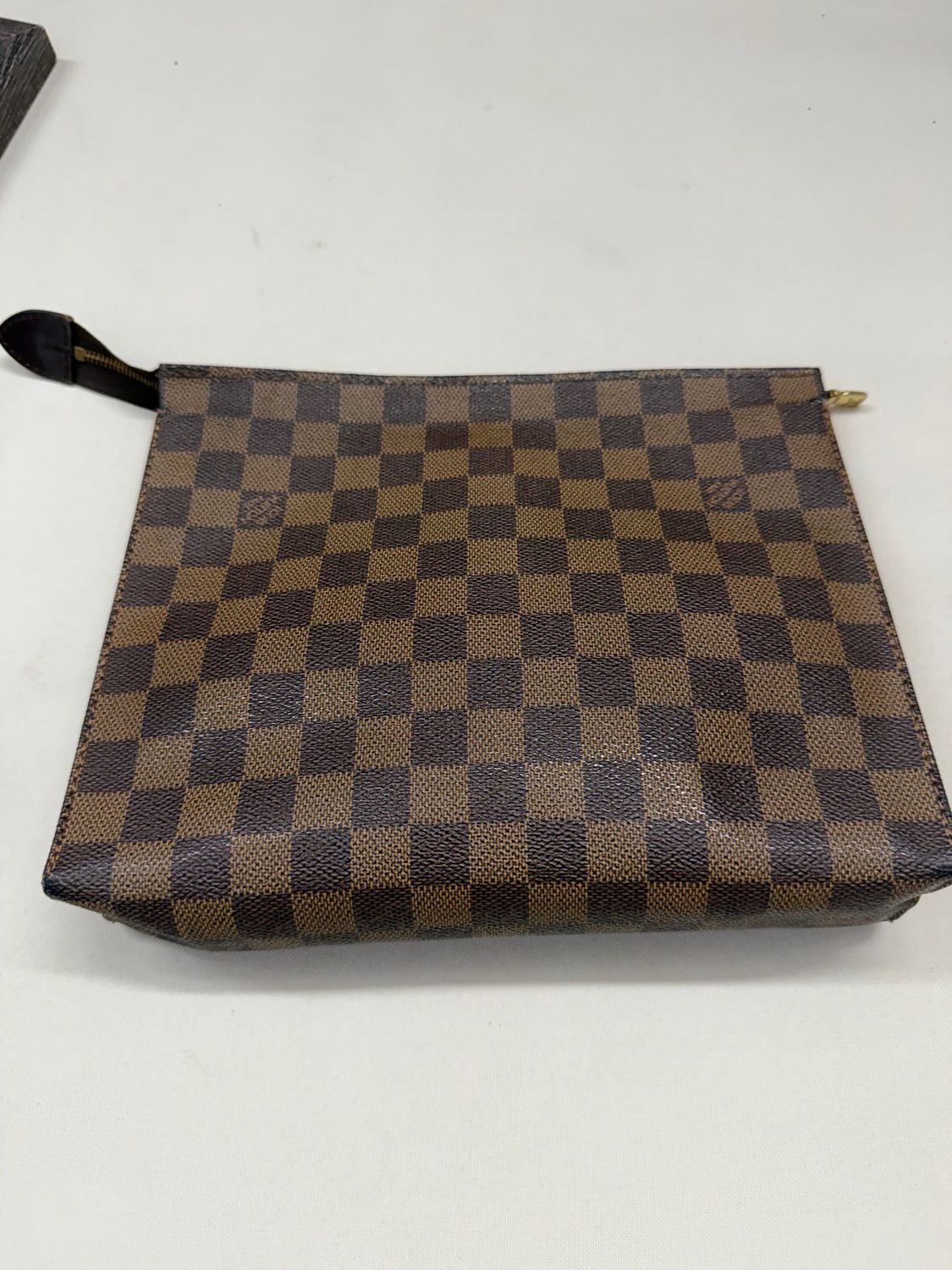 Louis Vuitton Damier Ebene Toiletry 26 Zipper Pouch