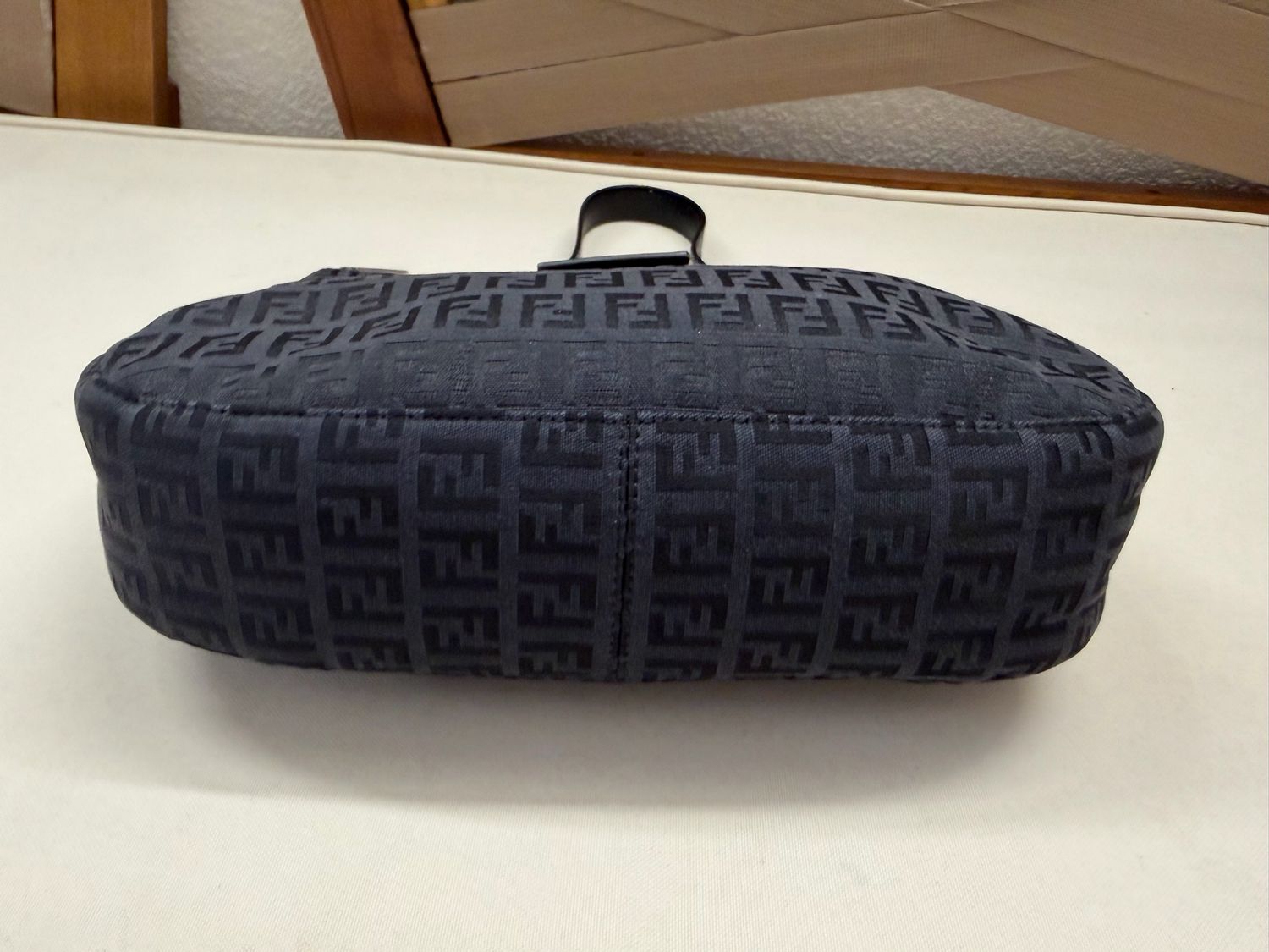 Fendi Zucca Mama Baguette Hobo Shoulder