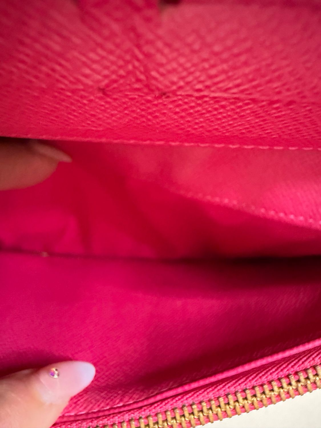 Louis Vuitton Monogram Insolite Double Snap Wallet In Pink