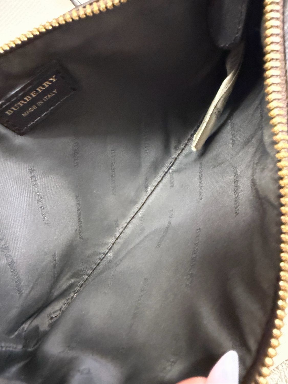 Burberry Haymarket Check Peyton Crossbody Sling