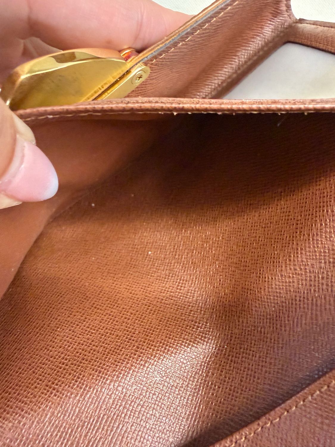 Louis Vuitton Monogram Eugenie Flap Wallet