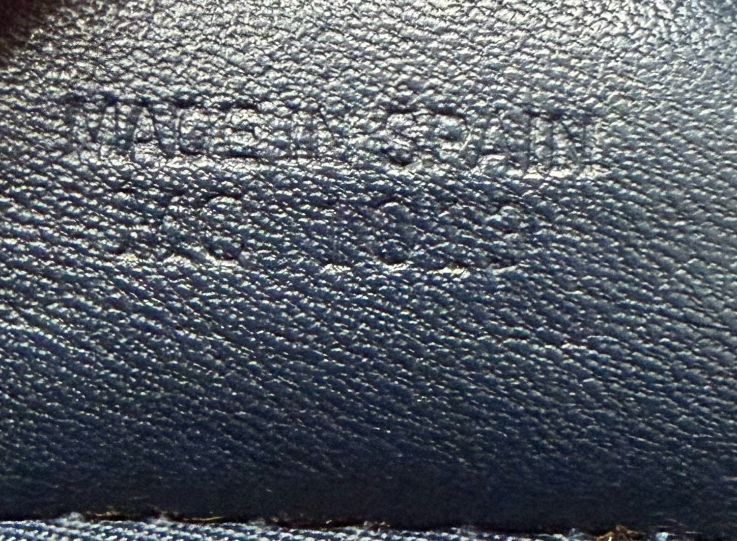 Christian Dior Oblique Saddle Mini Hobo Shoulder in Navy Blue