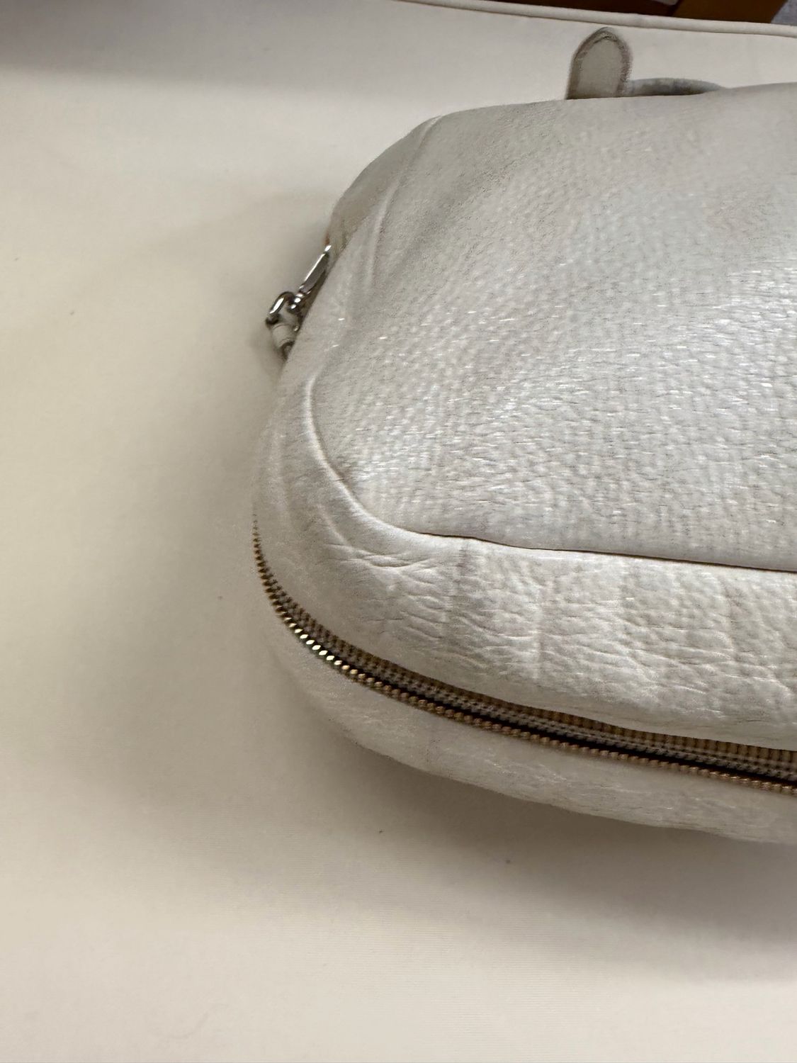 Prada Vitello Shine Convertible Zippers Crossbody Sling