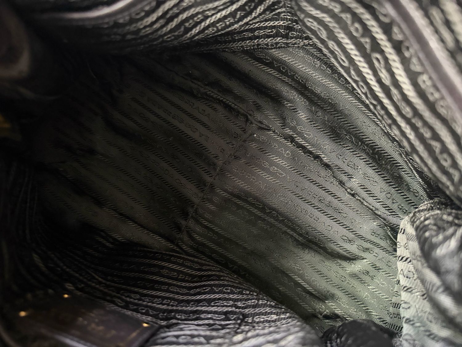 Prada Nylon Tessuto Convertible Gaufre Crossbody Sling