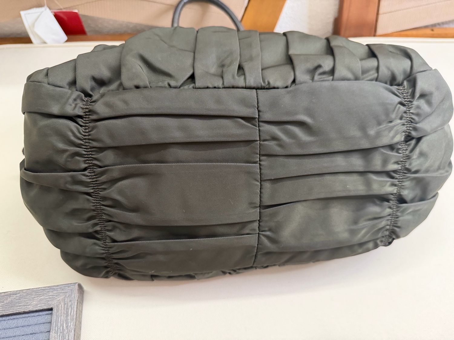 Prada Nylon Tessuto Convertible Gaufre Crossbody Sling