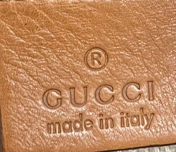 Gucci Marrakech Top Handle Leather in Brown