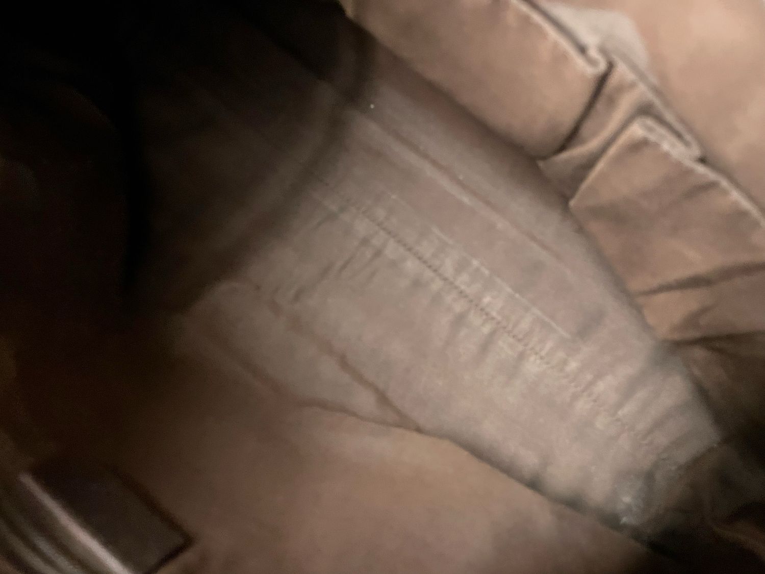 Gucci Pebbled Leather Bamboo Tassel Crossbody Tote in Dark Brown