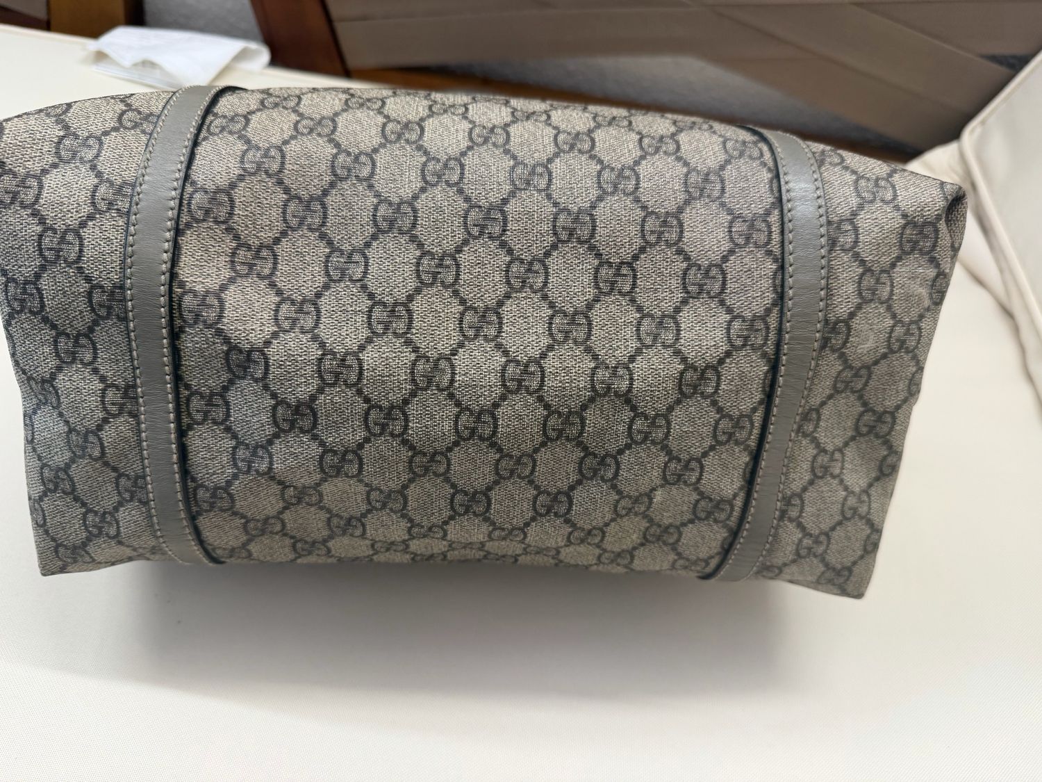 Gucci Supreme Joy Tote Shoulder in Green