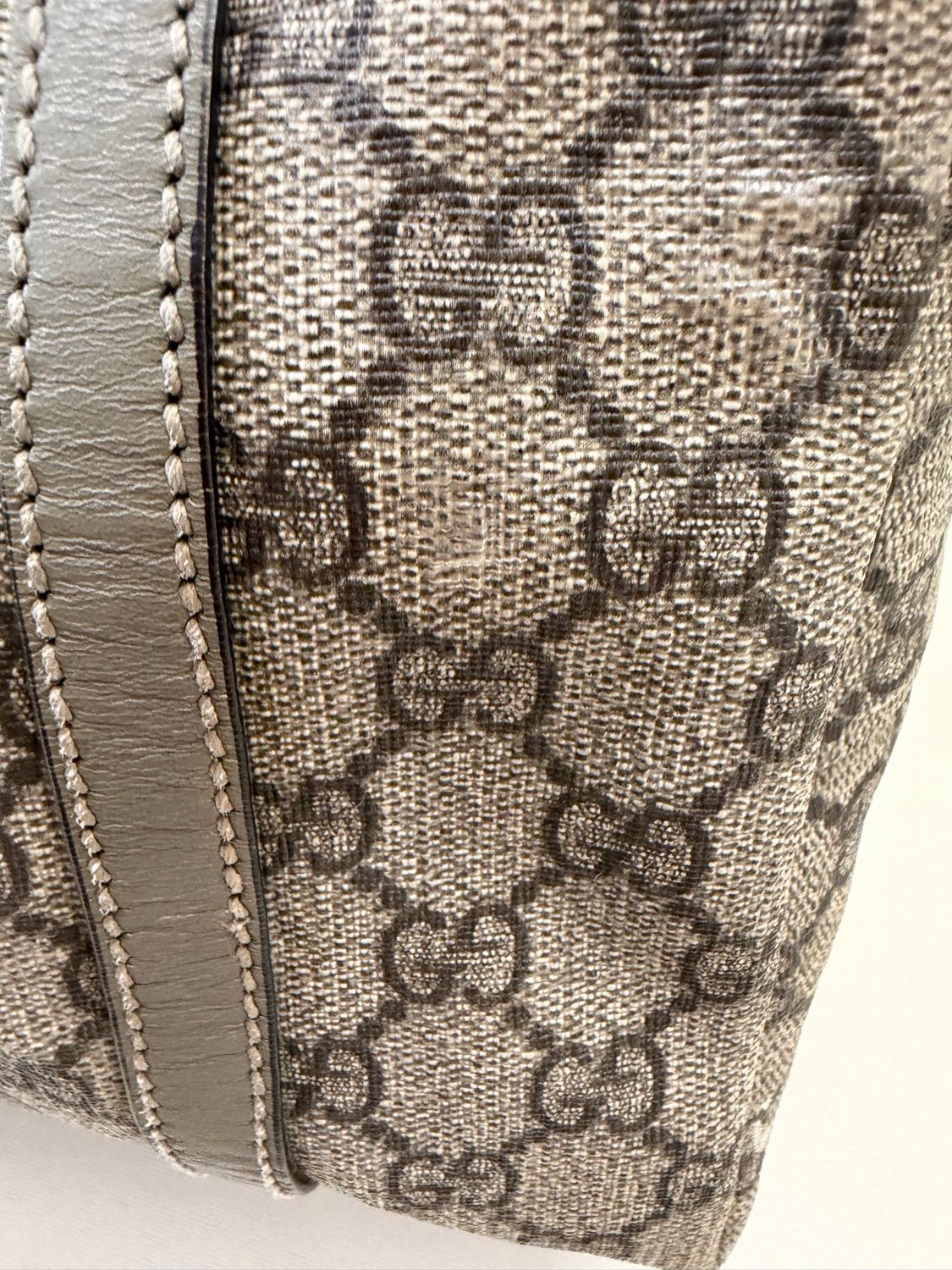 Gucci Supreme Joy Tote Shoulder in Green