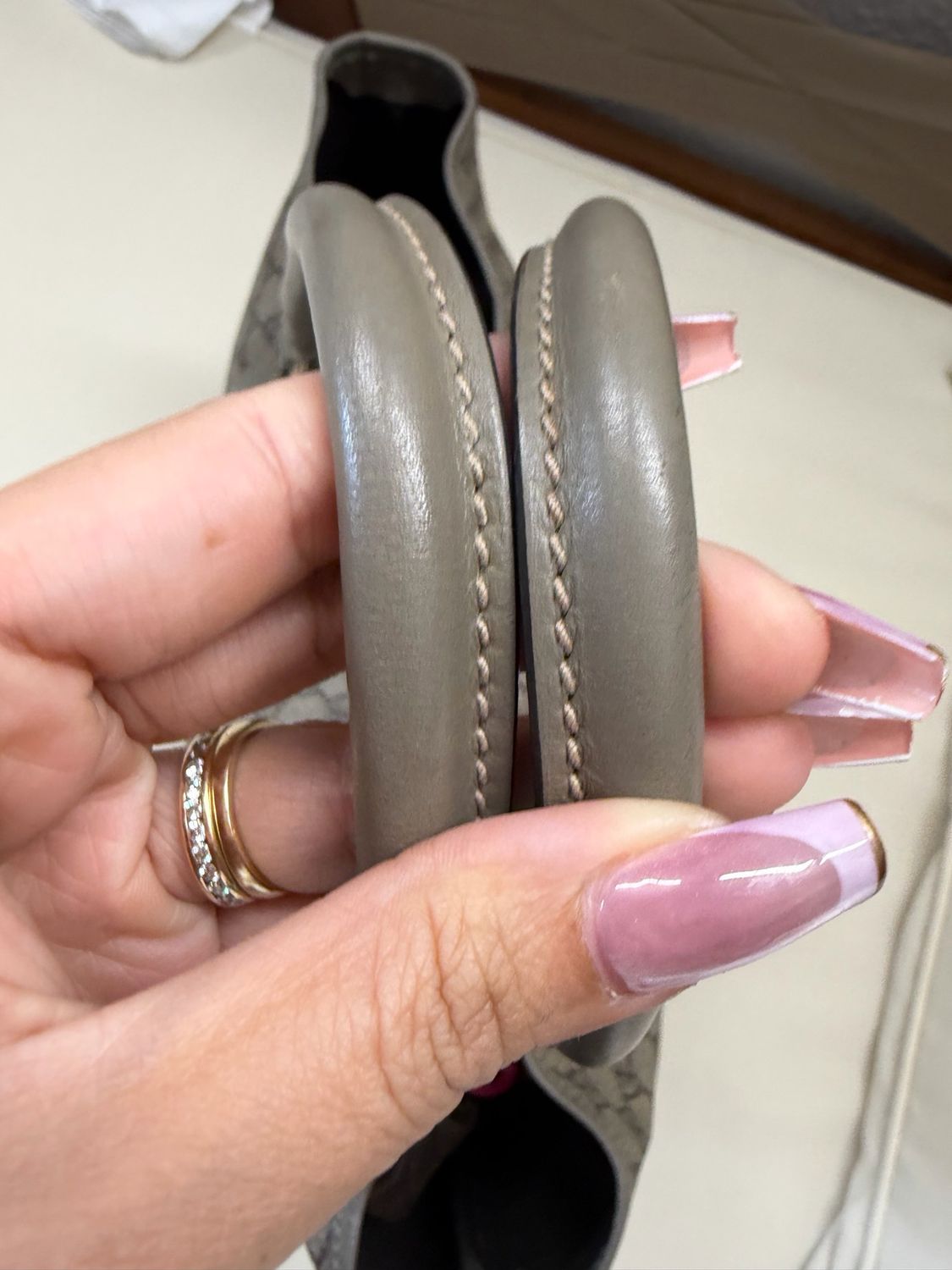 Gucci Supreme Joy Tote Shoulder in Green