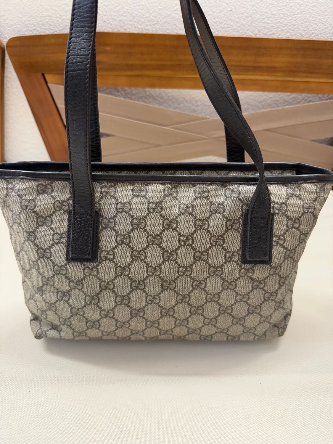 Gucci Supreme Plus Zipper Tote in Small