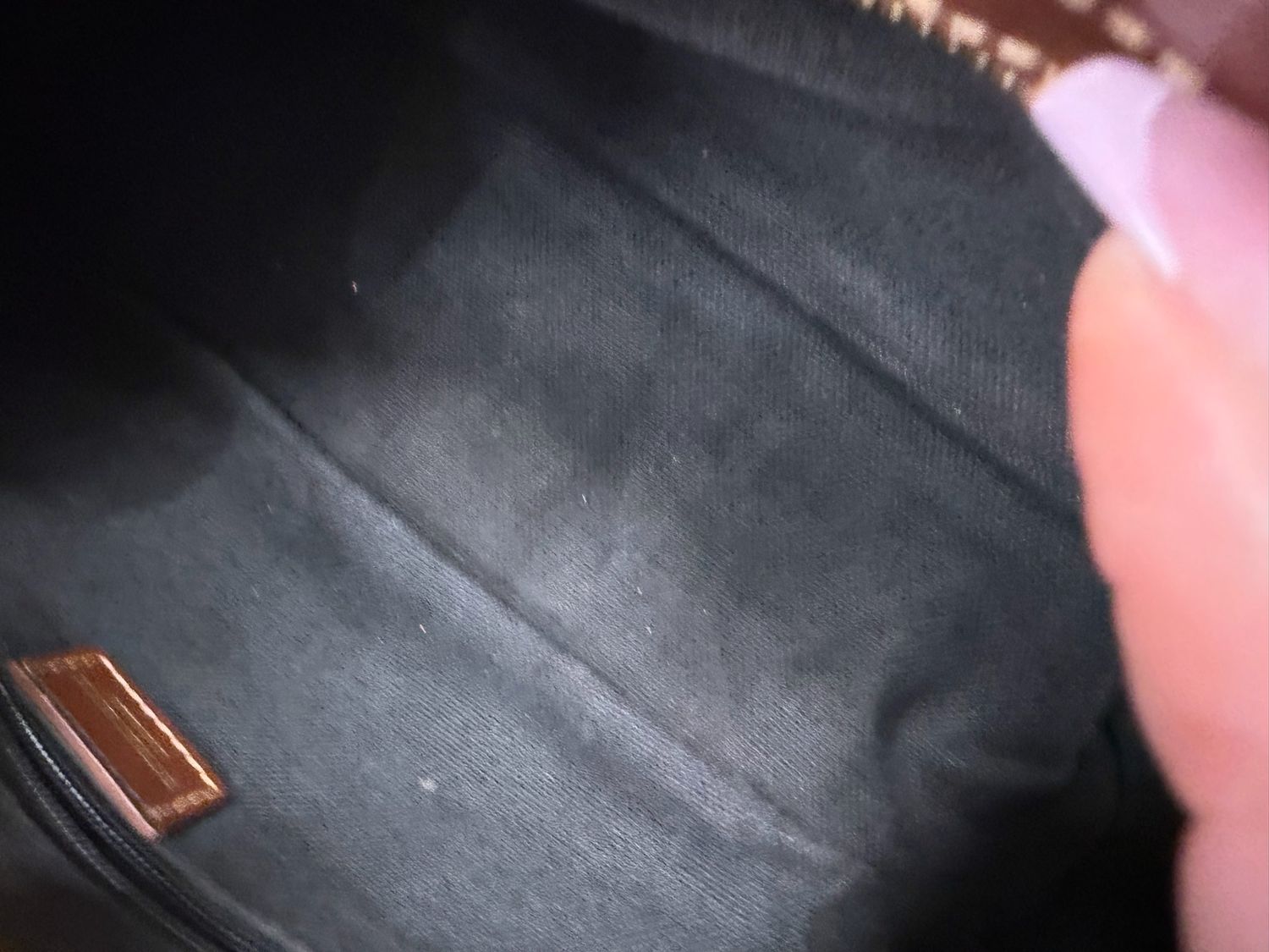 Burberry Haymarket Check Coated Hobo Shoulder