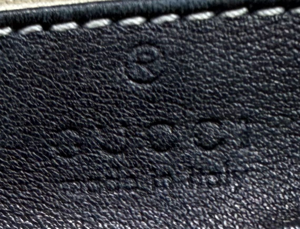 Gucci Monogram Leather Convertible Sukey Crossbody Sling