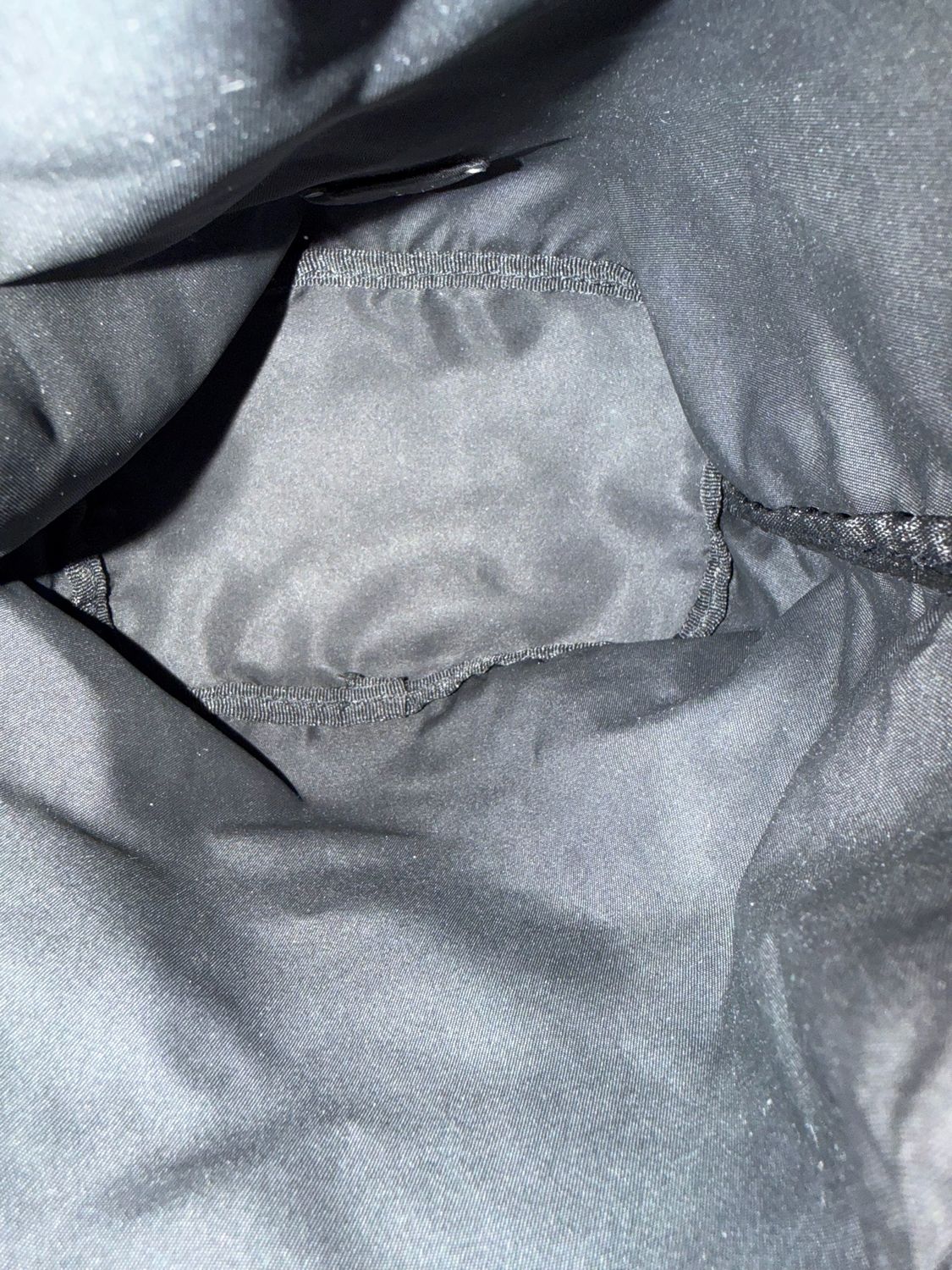 Prada Nylon Tessuto Drawstring Bucket Pouch in Black