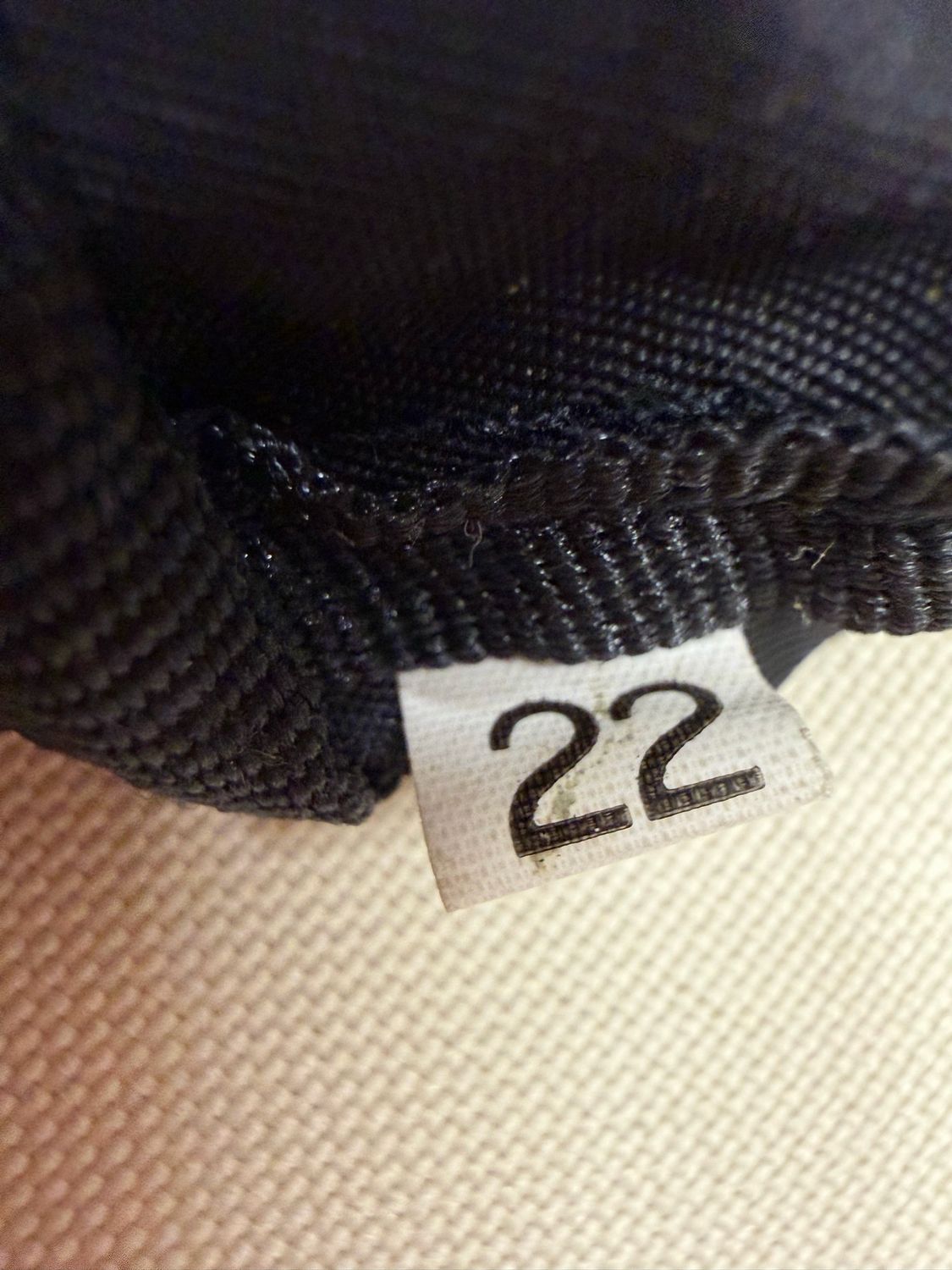 Prada Nylon Tessuto Drawstring Bucket Pouch in Black