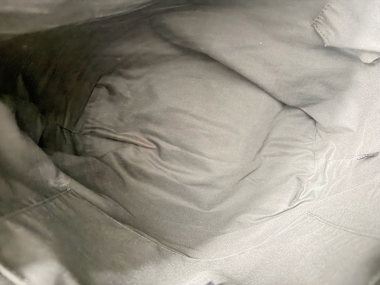 Gucci Monogram Canvas Vertical Tote Shoulder Bag in Black