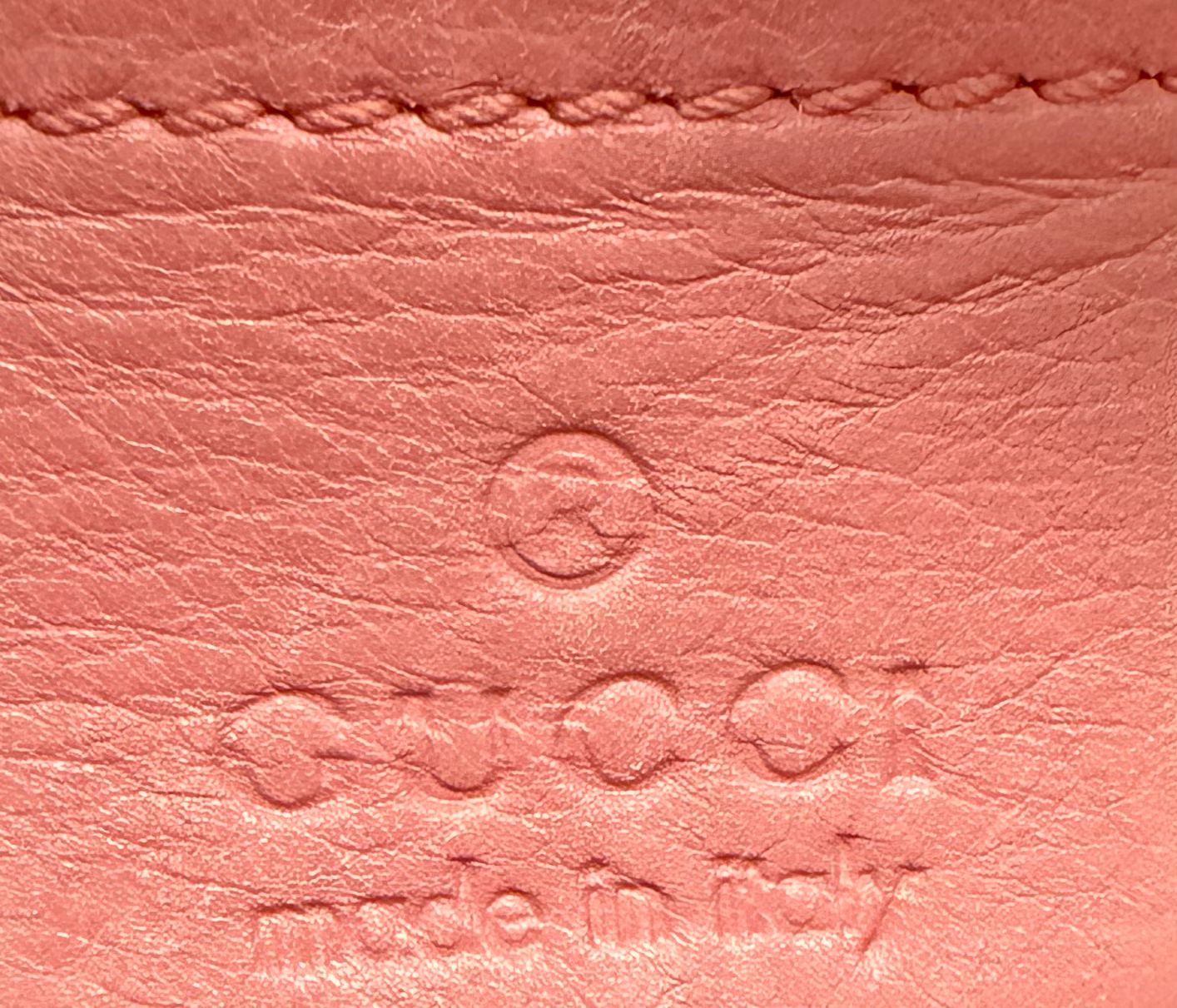 Gucci Hysteria Leather Tote in Pink