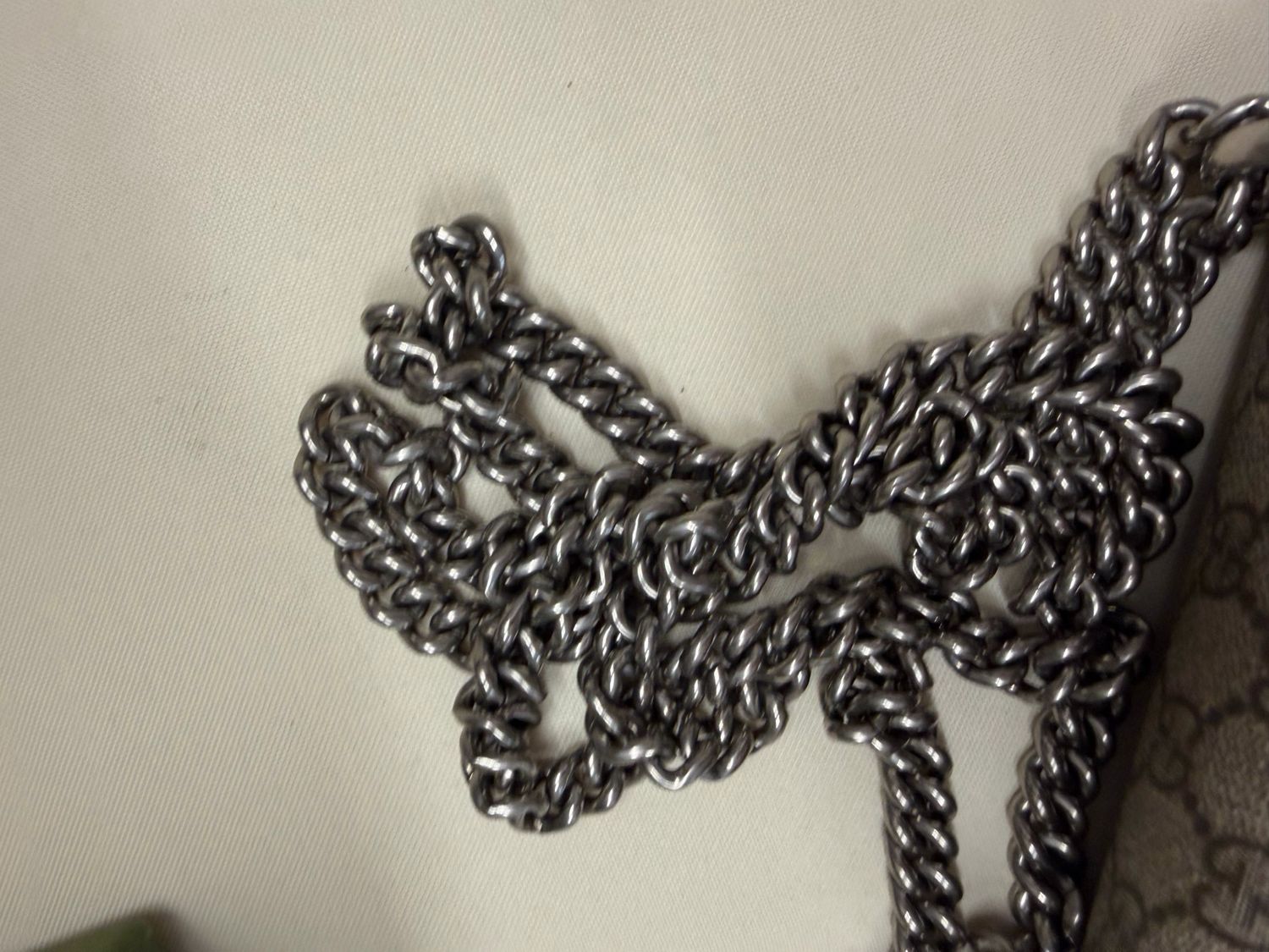 Gucci Monogram Supreme Dionysius Crossbody Flap in Black