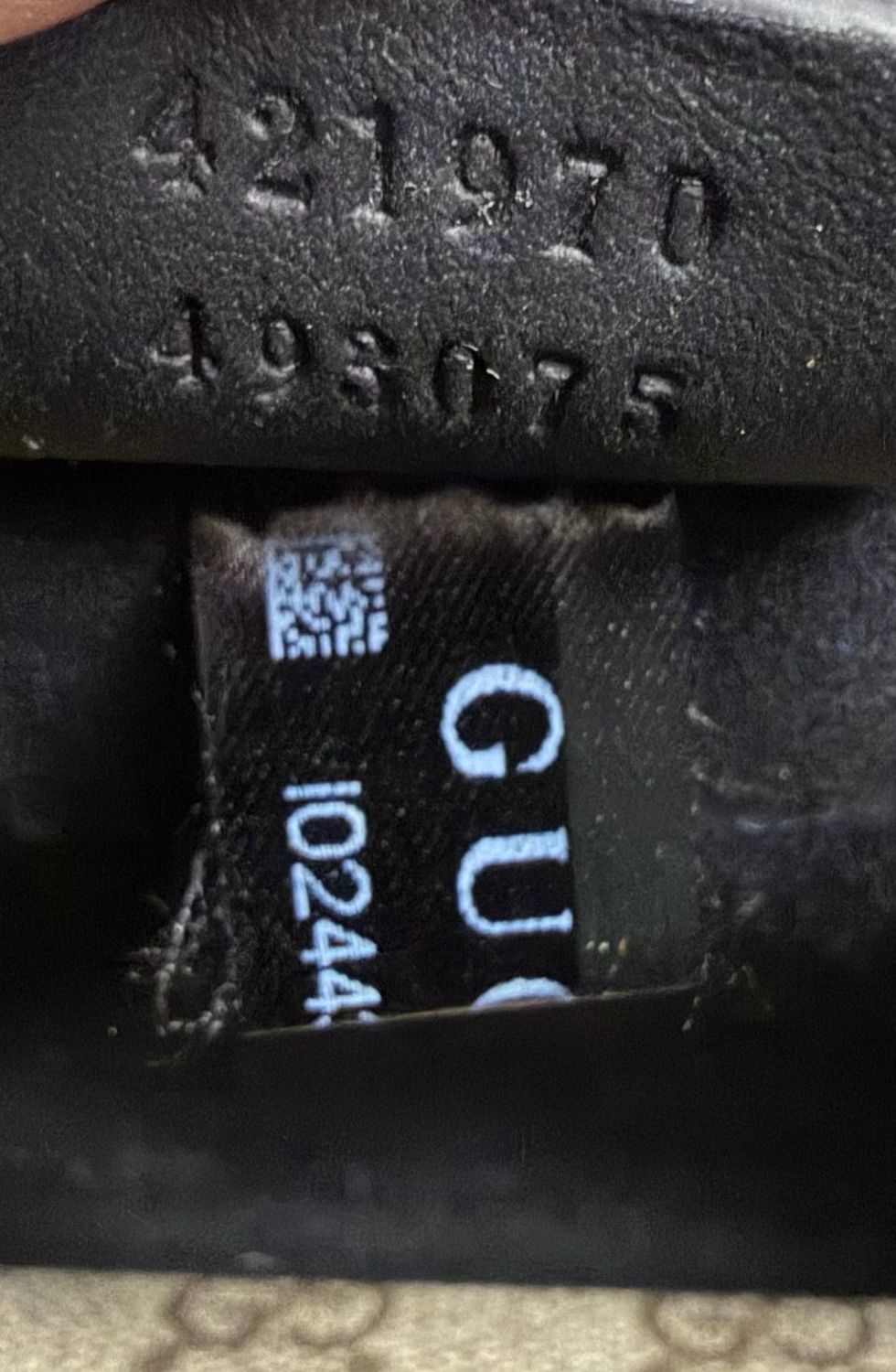 Gucci Monogram Supreme Dionysius Crossbody Flap in Black