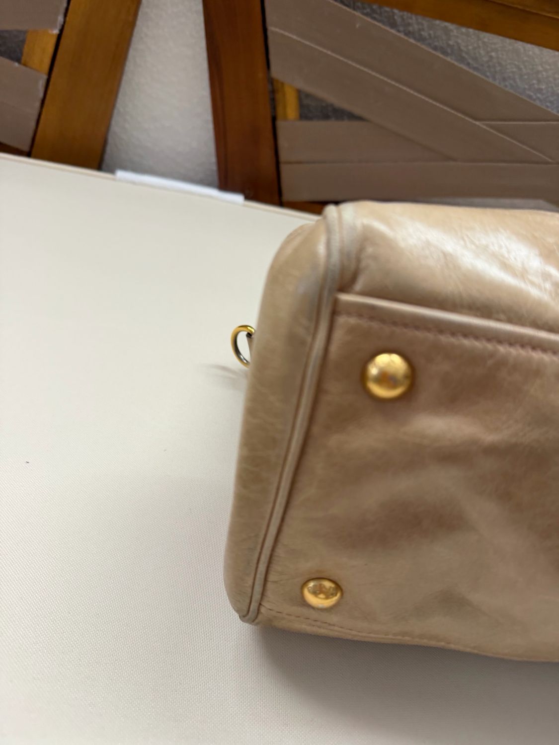 Prada Vitello Shine Convertible Crossbody Sling