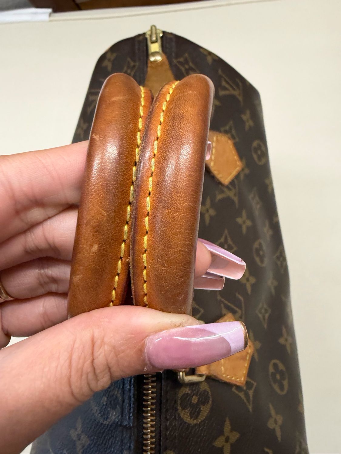 Louis Vuitton Monogram Speedy 30 Boston Satchel Bowler