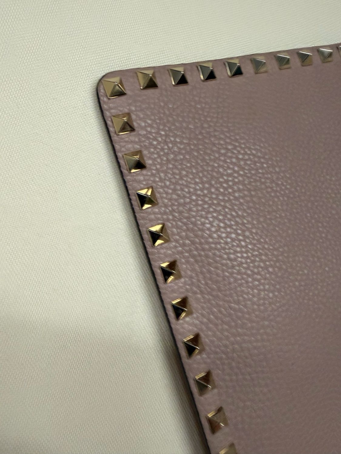 Valentino Rockstud Zipper Clutch