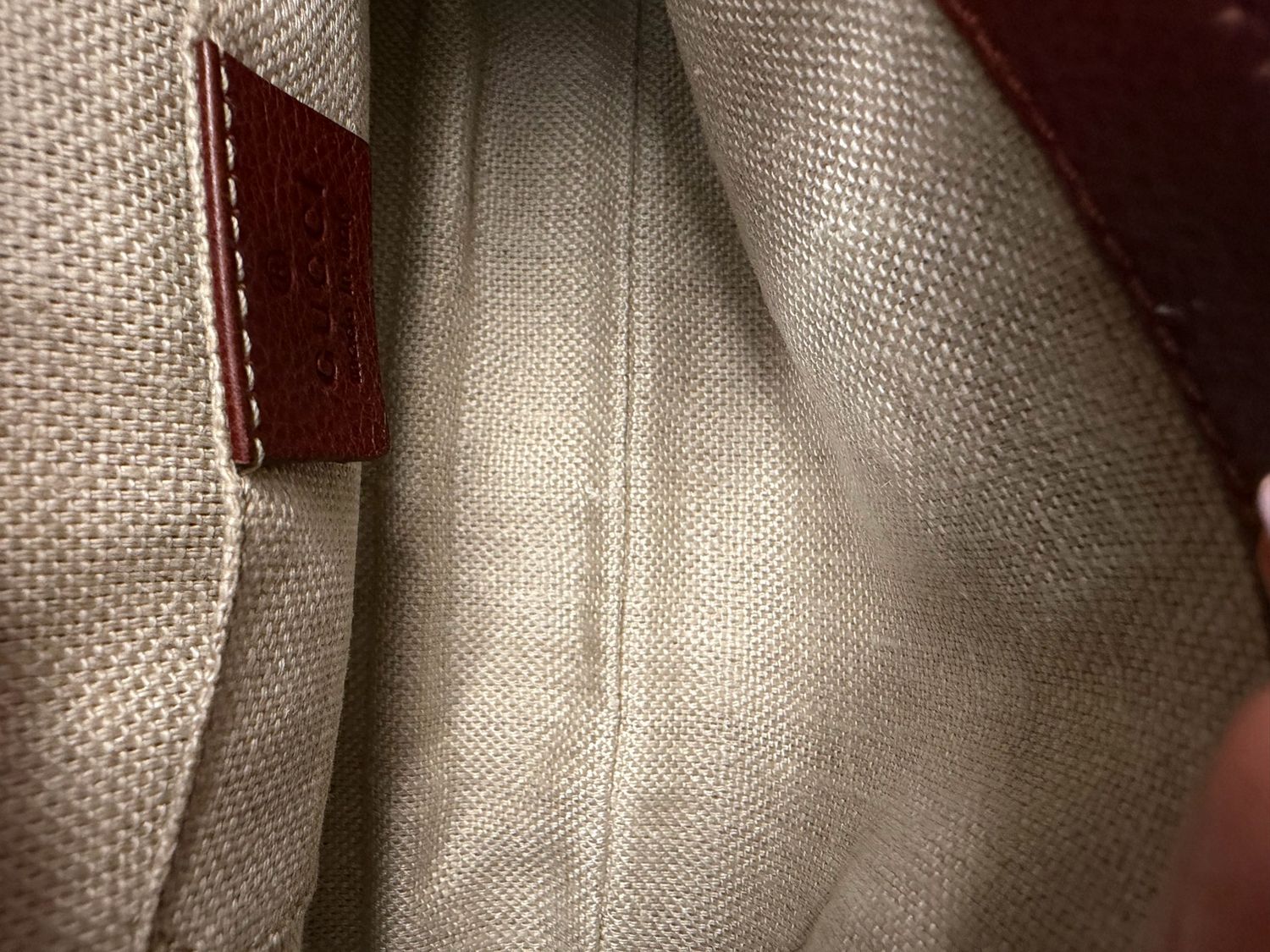 Gucci Monogram Canvas Marrakech Evening Bag Hobo Shoulder