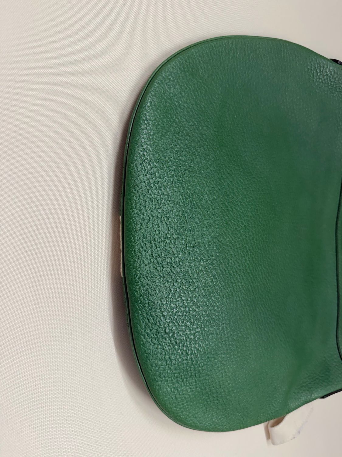 Gucci Pebbled Leather Web Hobo Shoulder Blondie in Green