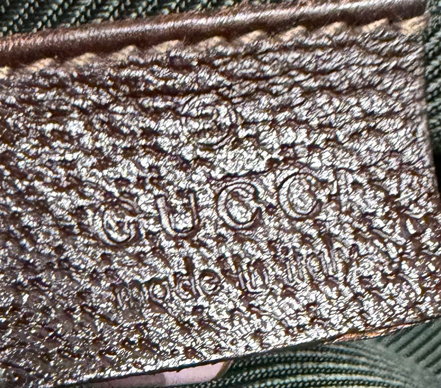 Gucci Monogram Canvas Abbey D Ring Hobo Pochette Shoulder