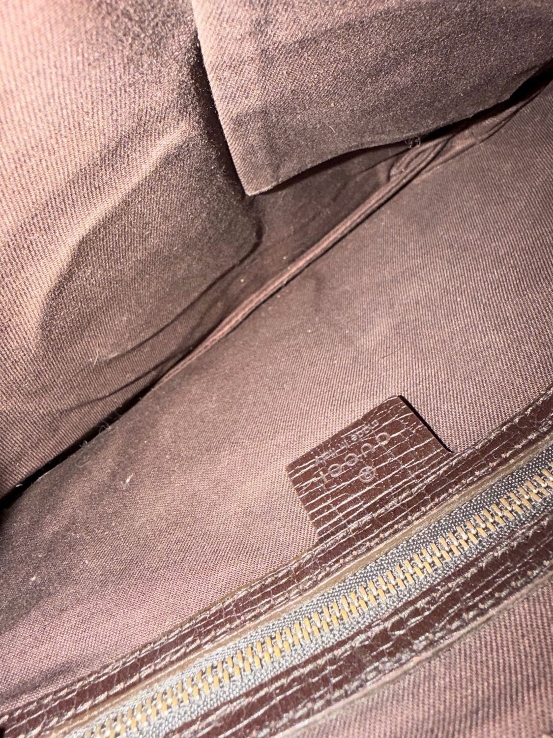 Gucci Monogram Canvas Hasler Web Crossbody Sling