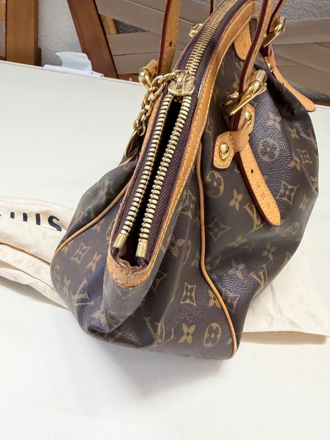 Louis Vuitton Monogram Tivoli Gm Tote Shoulder