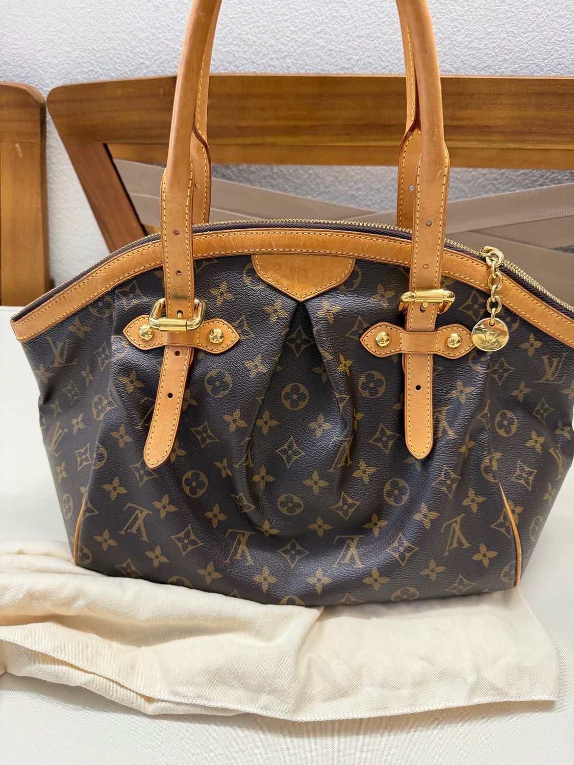Louis Vuitton Monogram Tivoli Gm Tote Shoulder