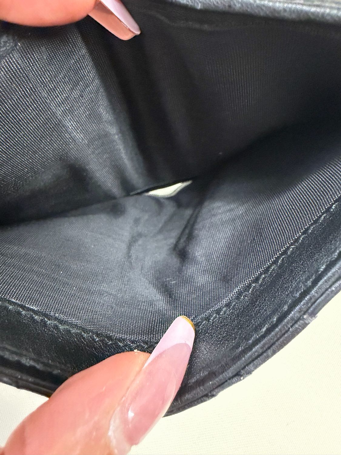 Gucci Marmont Flap Card Case Wallet in Black