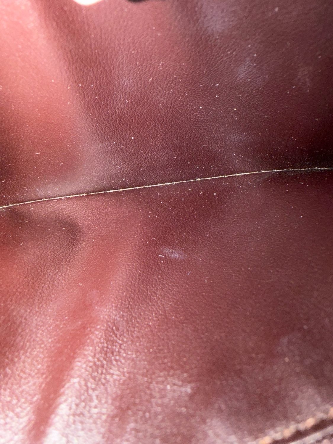 Louis Vuitton Vernis Sarah Wallet Amarante Long Wallet