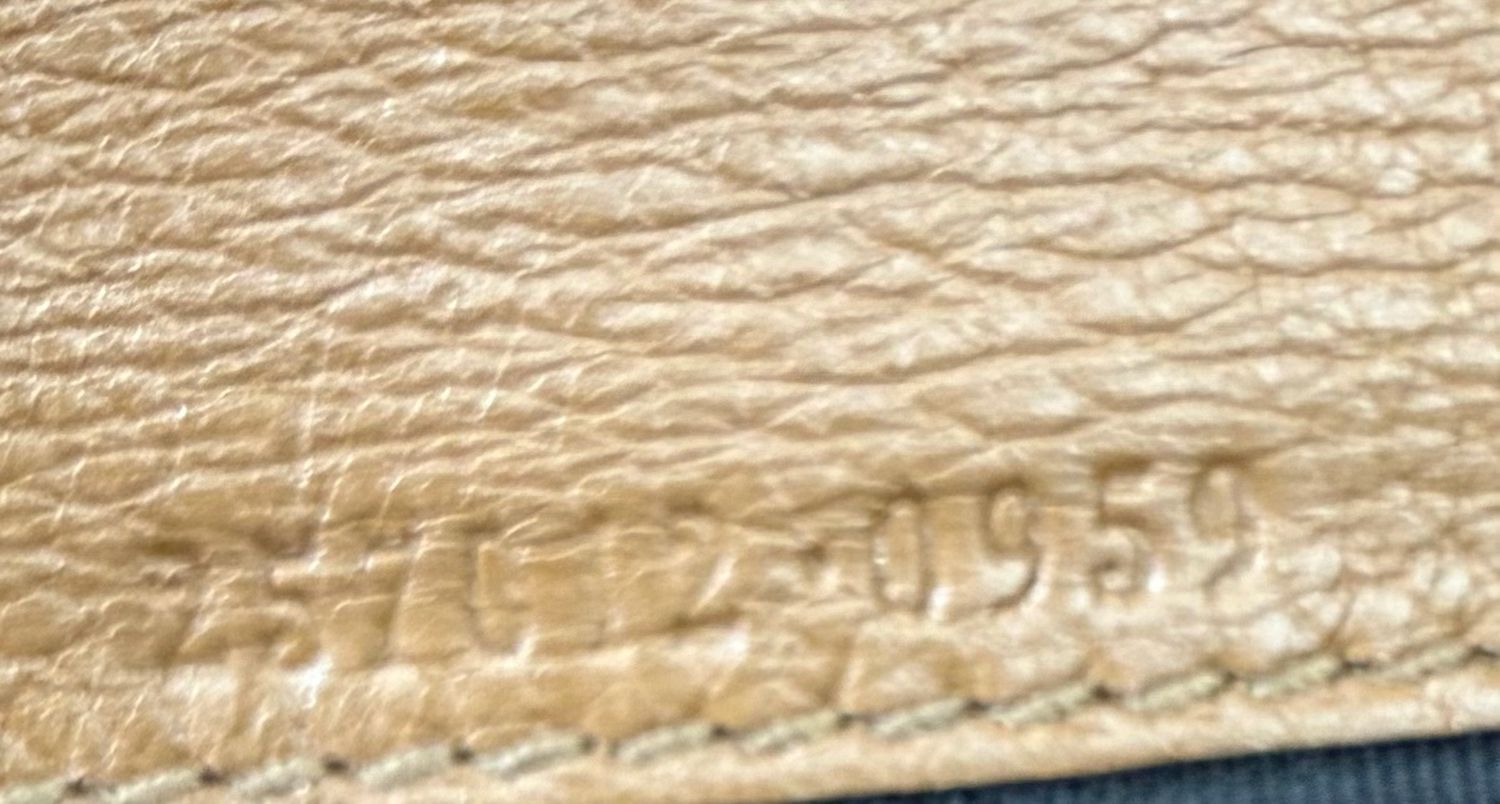 Gucci Guccissima Continental Flap Long Wallet in Brown